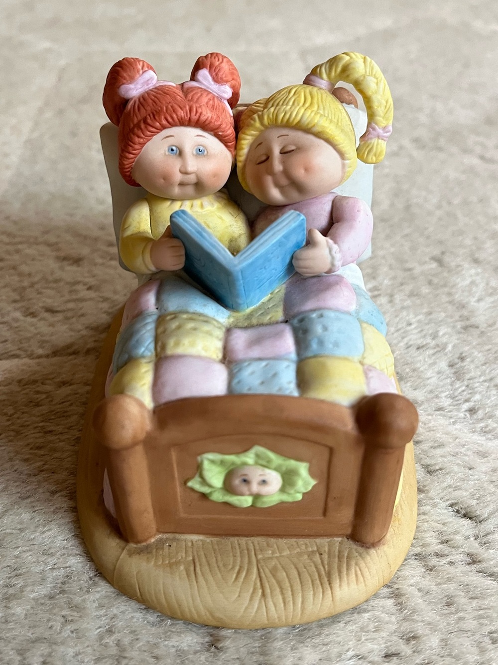 Vintage Cabbage Patch Kids Bedtime Story Figurine